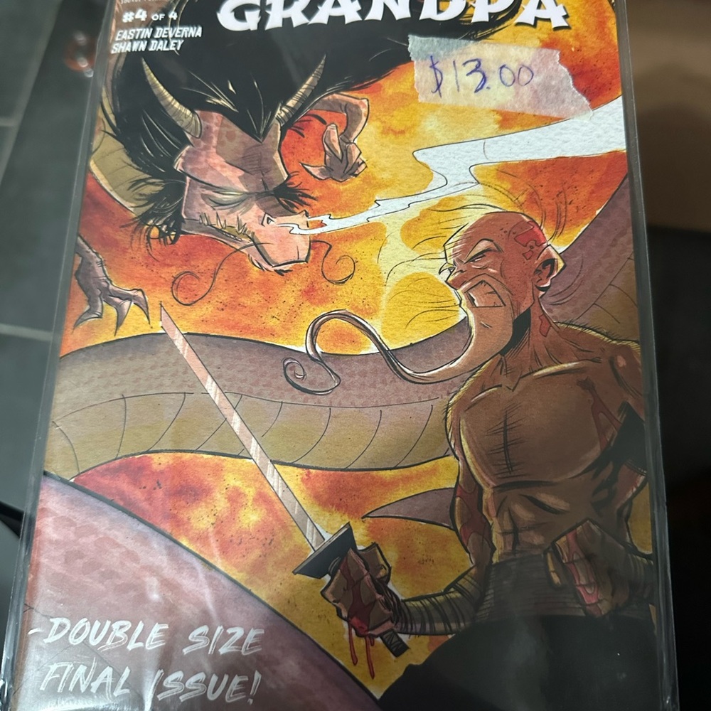 Samurai Grandpa comic #4 of 4